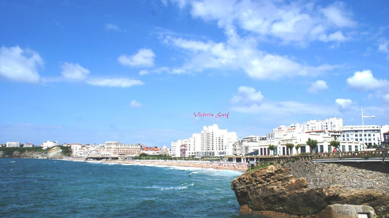 Appartement Bord De Mer Биариц Екстериор снимка